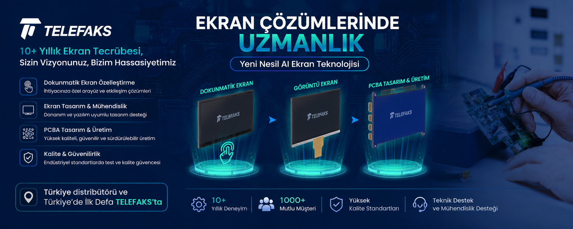 Ekran Çözümlerinde Uzmanlık